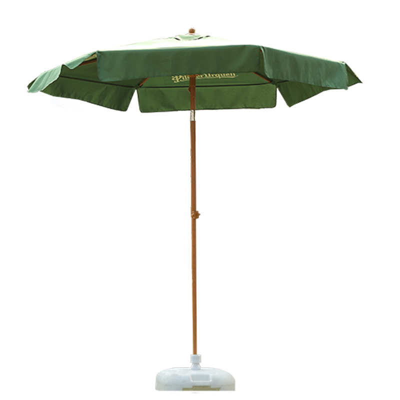 Promotie tuinparaplu zoals houten afwerking PBS1907