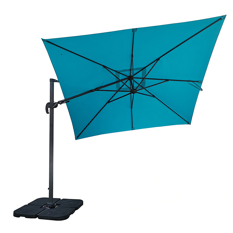 Van welke materialen zijn patio -paraplu